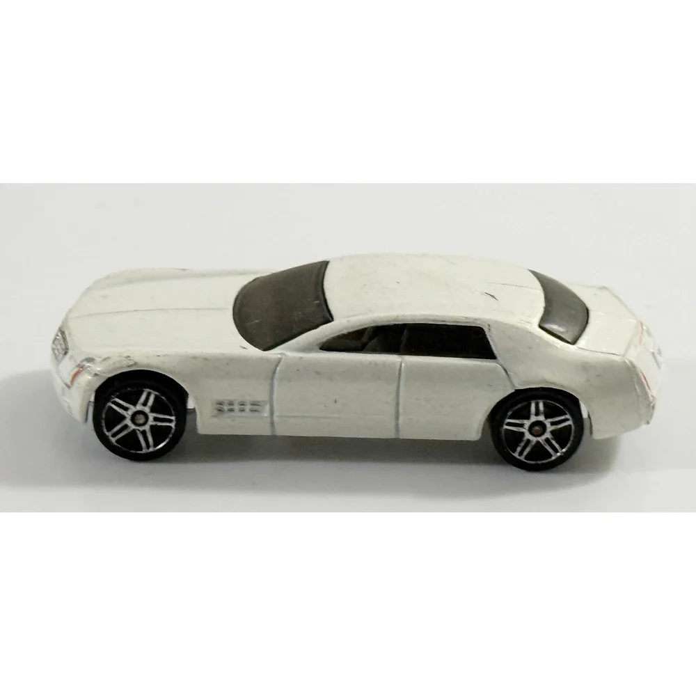 Hot Wheels Cadillac V-16 Kids 1:64 White Diecast Toy Car 2003 Mattel